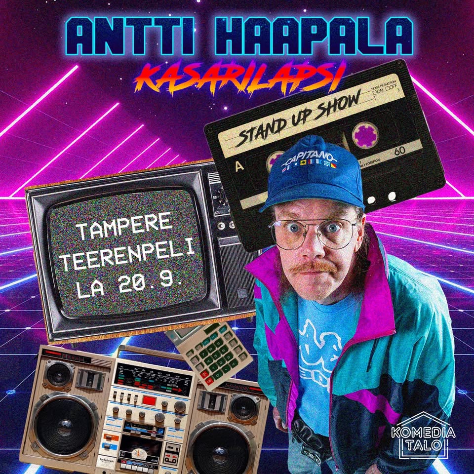 Antti Haapala: Kasarilapsi – stand up show