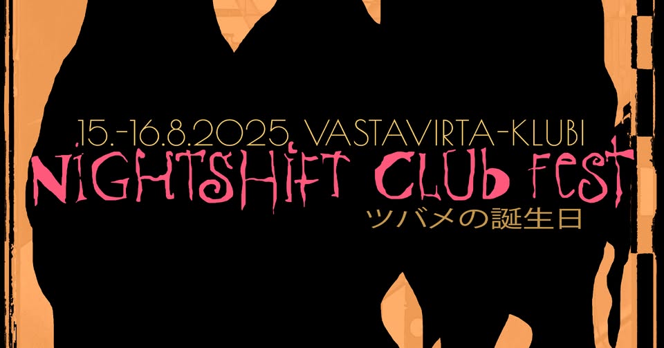 NIGHTSHIFT CLUB FEST 2025 – Pääsky 50 years, Golden Jubilee Ltd Edition