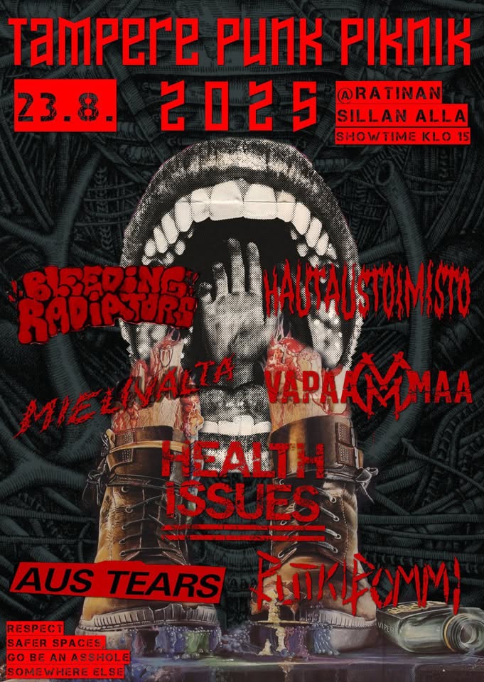 TAMPERE PUNK PIKNIK TULEE TAAS!